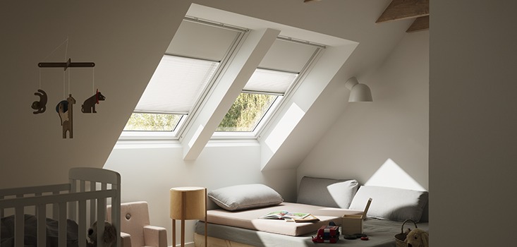 Dimming Blind Alu Thermo for Velux Roof Window VU/VL Y/VKU-Pink 